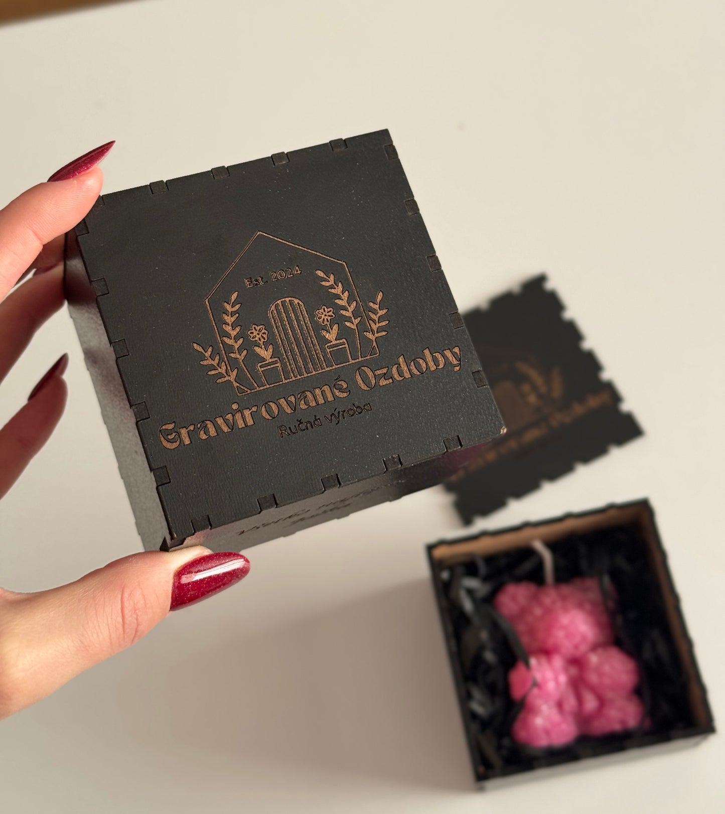 🎁 Darčekový drevený box 🎁